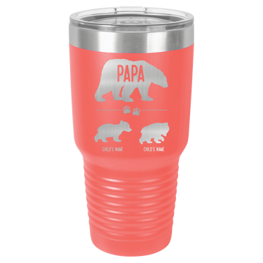 Papa Bear Tumbler Cup